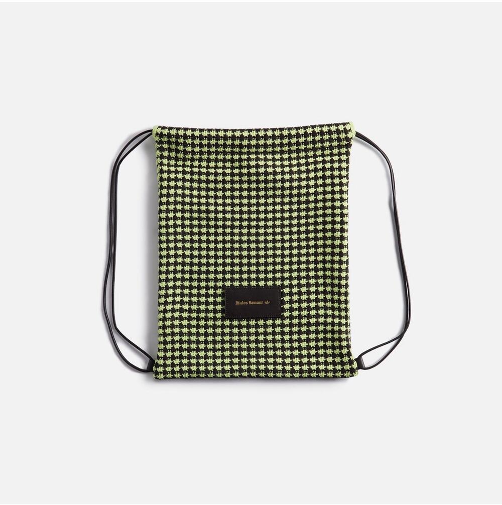 adidas x Wales Bonner Crochet Gym Bag Frozen Yellow/ Night Brown (IW3632) w/Bag